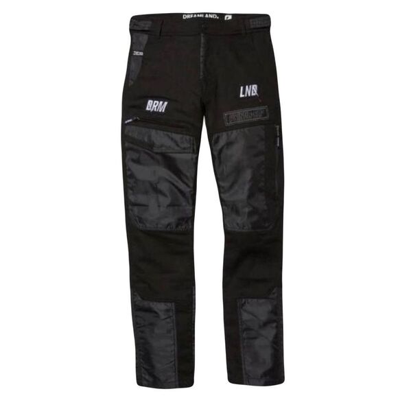 New Dreamland Snow Tech Utility Jeans Size Men’s 36W 34L Black Streetwear - Picture 1 of 8